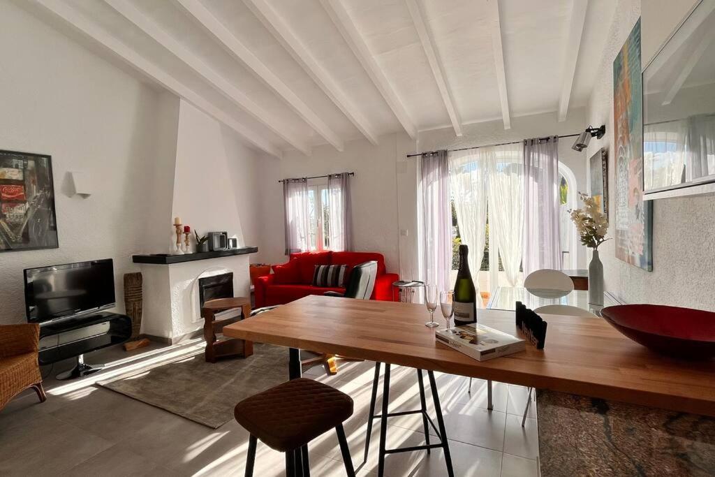 Appartamento Reihenhaus Mit Garten In Moravit Moraira Teulada Esterno foto