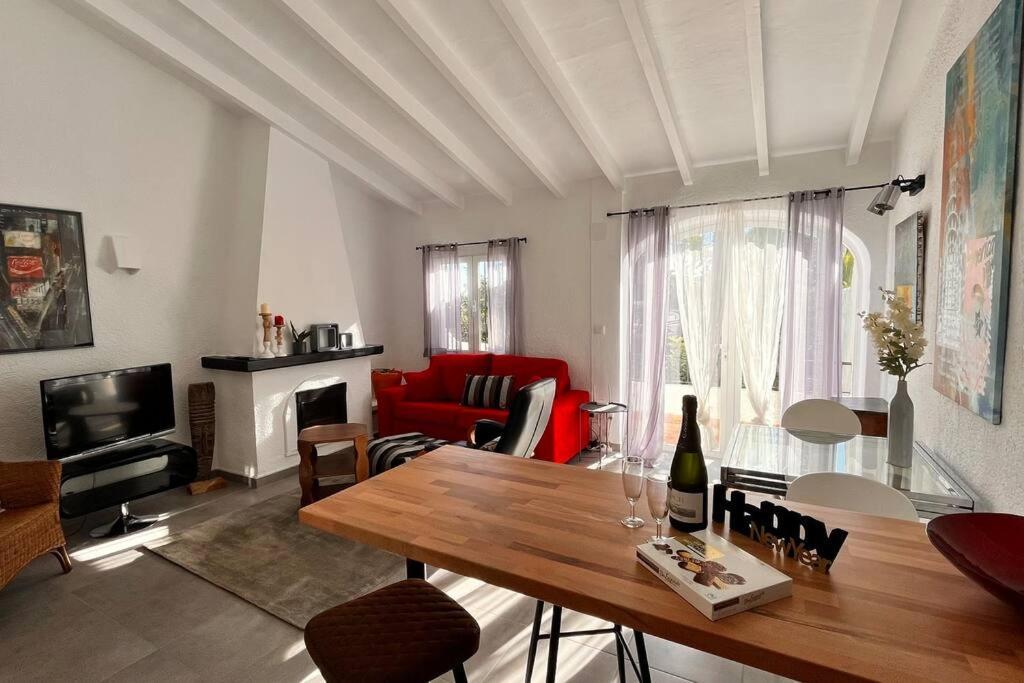 Appartamento Reihenhaus Mit Garten In Moravit Moraira Teulada Esterno foto